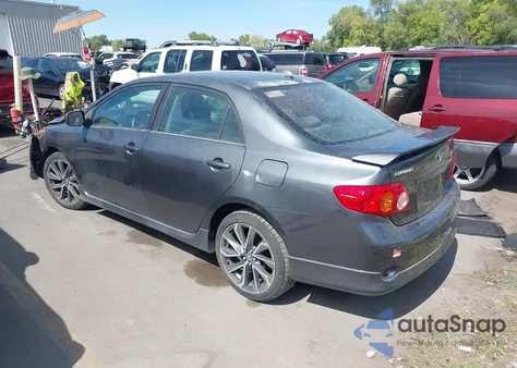 2010 Toyota Corolla S from USA, damaged, VIN 2T1BU4EE4AC445499
